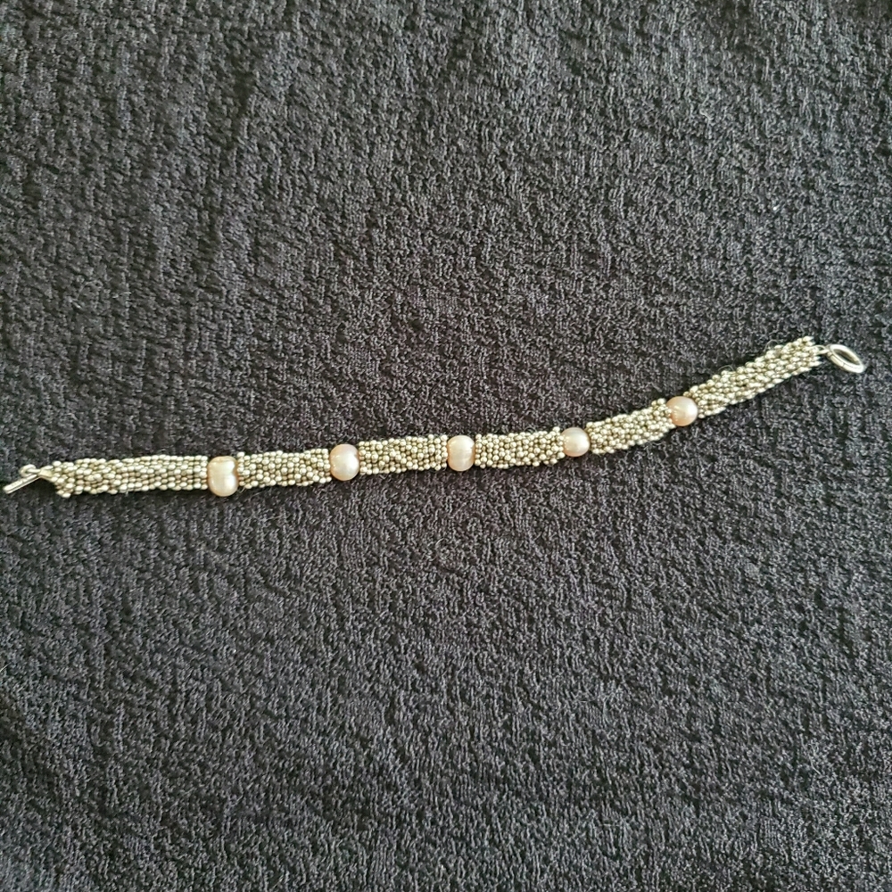 Michael Dawkins Pearl Bracelet